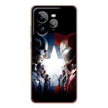 Чехлы с героями Марвел Realme GT 7Pro (VPrint)