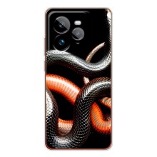 Чохли з зображенням різних тварин на Realme GT 7Pro (Змія)