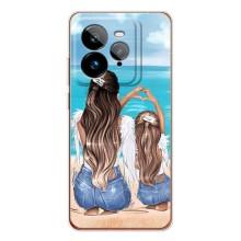 Чехол с печатью для Realme GT 7Pro - (Мама с ребенком) (AlphaPrint)