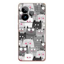 Чохли з Котиками для Realme GT 7Pro (VPrint) (Мальовані котики)