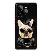 Чехлы с крутыми принтами для Realme GT 7Pro - (PREMIUMPrint) (Стильная собака)