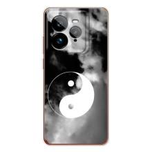 Чехлы с принтом Спортивная тематика для Realme GT 7Pro – Инь-Янь