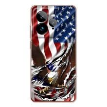 Чехол Флаг USA для Realme GT 7Pro – Флаг USA
