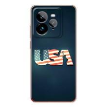 Чехол Флаг USA для Realme GT 7Pro – USA