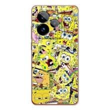 Чохол Губка Боб для ДжіТі 7 Про (Емоції Спан Боба)