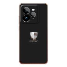 Чехол Майнкрафт на Realme GT 7Pro (AlphaPrint) Minecraft