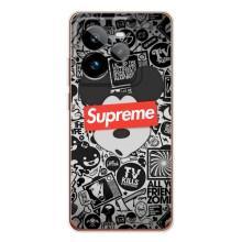 Чехол с Брендами одежды на ДжиТи 7Про – Supreme Маус