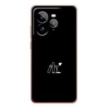 Чохол з картинками на чорному фоні для Realme GT 7Pro – Книжки