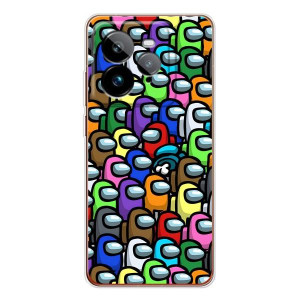 Чехол Амонг Ас для Realme GT 7Pro (AlphaPrint)
