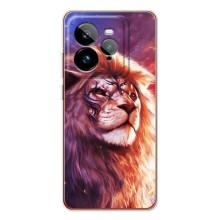 Чехол с картинкой на Realme GT 7Pro – Красочный ЛЕВ