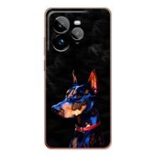 Бампер для Realme GT 7Pro з картинкою "Песики" (Собака Мопсік)