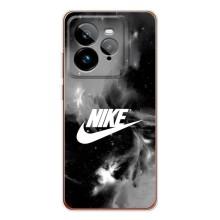 Чехол для Realme GT 7Pro - с принтом Найк (AlphaPrint) (Лого Найк)