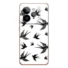 Чохол з пташками на Realme GT 7Pro (VPrint)