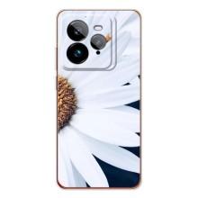 Чехол с ромашками на Realme GT 7Pro – Пол ромашки