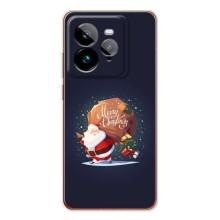 Чехол Санта Клаус для Realme GT 7Pro – Подарки от Санты