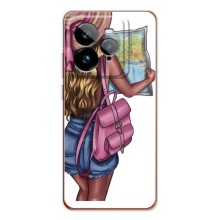Чохол Стильні дівчата на Realme GT 7Pro (Дівчина Манрівник)