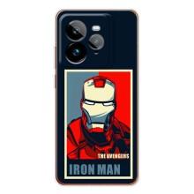 Чехол Супергерой Железный человек на Realme GT 7Pro – Art Iron man