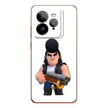 Чохол (ТПУ) з Героями Бравл Старс на Realme GT 7Pro (Булл)