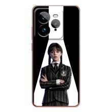 Чехлы Венсдей на Realme GT 7Pro Уэнсдей (AlphaPrint) (W-Wednesday)