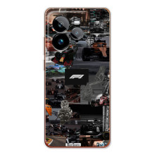 Чехол Формула1 на Realme GT 7Pro – Коллаж Ф1