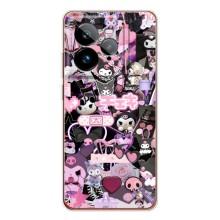 Чехол с кроликом Куроми на Realme GT 7Pro – Коллаж Куроми