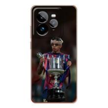 Чохол з футболістом Ламін Ямаль Realme GT 7Pro (Ямал з кубком)