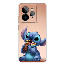 Чохол з малюнком Стіч для Realme GT 7Pro – Стіч з шоколадом