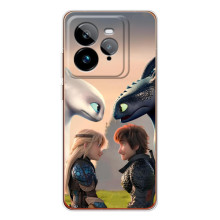 Чехол как приручить дракона на Realme GT 7Pro – Гикавка и Астрид