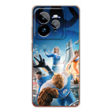 Чехол с принтом Фантастическая четверка для Realme GT 7Pro – Герои Фантастической четверки