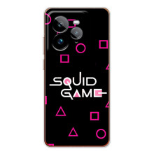 Чехол Гра в кальмара для Realme GT 7Pro – Логотип игры кальмара