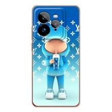 Крутые Чехлы Луи Виттон для Realme GT 7Pro (AlphaPrint) (Парень LV)