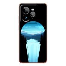 Літній Чохол на Realme GT 7Pro – Синій Водоспад
