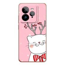 Новорічні Чохли для ДжіТі 7 Про (VPrint) (Зимовий кіт)