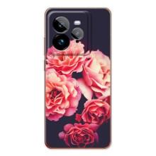 Чехлы с тематикой "ЦВЕТЫ" на Realme GT 7Pro (Бутоны)