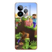 Чохли для Realme GT 7Pro (Персонажі МайнКрафт) (Майн-крафт)