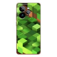 Чохли для Realme GT 7Pro (Персонажі МайнКрафт) (Текстура)