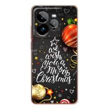 Рождественские Чехлы для Realme GT 7Pro (VPrint) (Елочка)