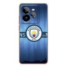 Силиконовые Чехлы принт Футбол на Realme GT 7Pro – ManCity
