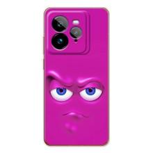 Силиконовые Чехлы (смешные стикеры) для Realme GT 7Pro – Хитрая мордочка