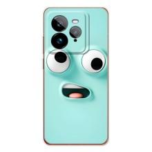 Силиконовые Чехлы (смешные стикеры) для Realme GT 7Pro – мордочка