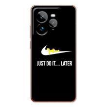 Силиконовый Чехол на Realme GT 7Pro с картинкой Nike (Later)