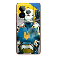 Силіконовий Чохол  на Realme GT 7Pro (Я-Україна) (Український робокоп)