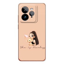 Силіконовый Чохол на Realme GT 7Pro з картинкой Модных девушек (З собакою)