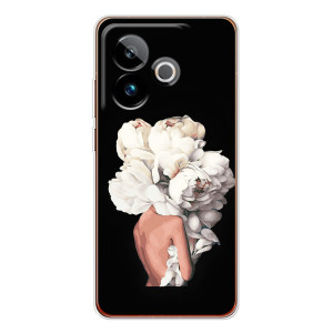 Чехлы (ART) Цветы на Realme GT 7T (VPrint)