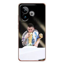 Чехлы Лео Месси Аргентина для Realme GT 7T (Кубок Мира)