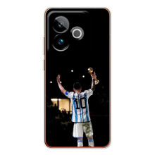 Чехлы Лео Месси Аргентина для Realme GT 7T (Лео Чемпион)