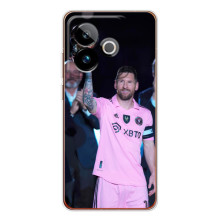 Чехлы Лео Месси в Майами на Realme GT 7T – Золотой мяч Месси