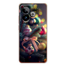 Чехлы на Новый Год Realme GT 7T (Красивая елочка)