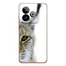 Чехлы с картинками животных Realme GT 7T (Рысь)