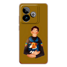 Чехлы с картинкой собаки Патрон для Realme GT 7T (AlphaPrint) (ЗСУ Патрон)